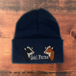 Embroidered Dairy Breed Knit Caps - Image 9
