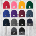 Embroidered Dairy Breed Knit Caps - Image 10