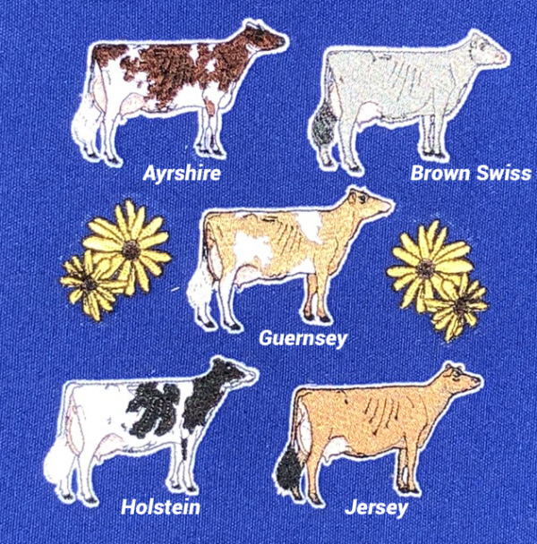 Embroidered Dairy Royalty Sash - Image 2