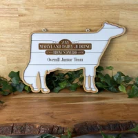 Shiplap Silhouette Plaque