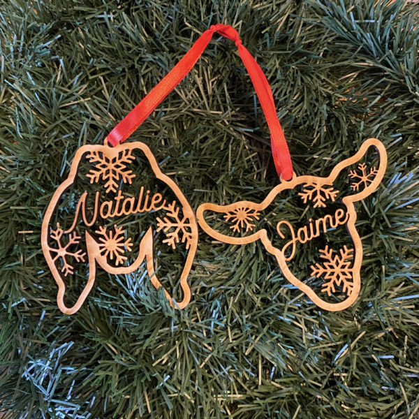 Livestock Head Name Ornament - Image 2