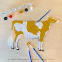 Moo Masterpiece - Paint Your Own Cow Kit