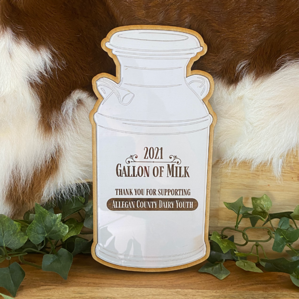 Milk Can Plaque - Image 2