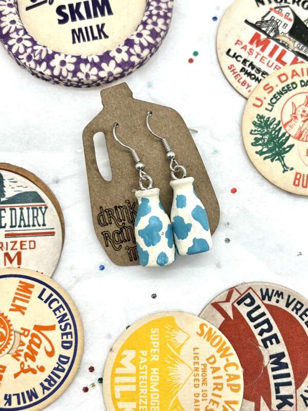 Milk Bottle Earrings - Image 5