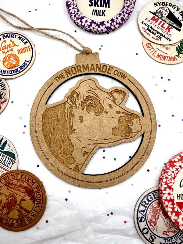 Dairy Cow Head Ornament - Image 7