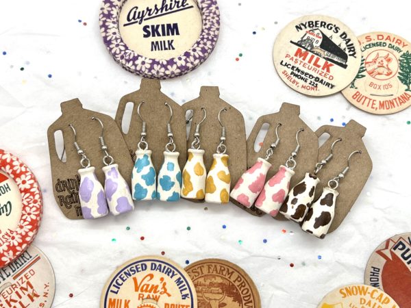 Milk Bottle Earrings - Image 2