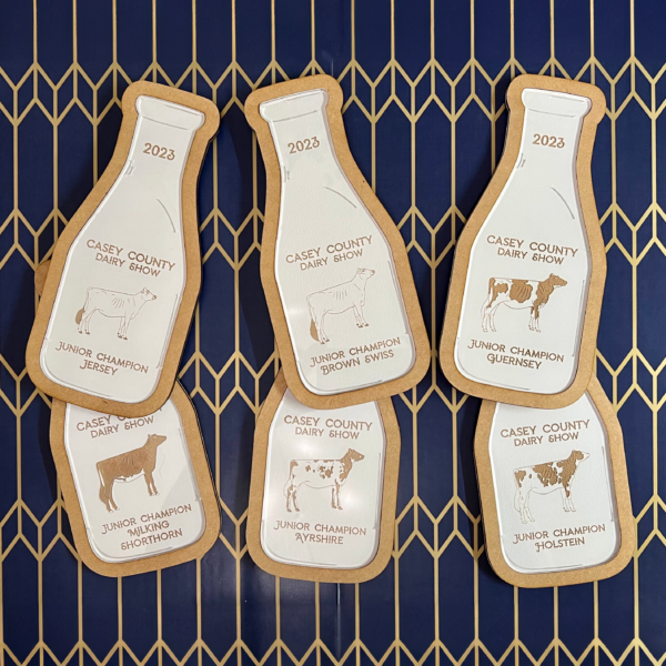 Milk Bottle Silhouette Plaque - Image 2