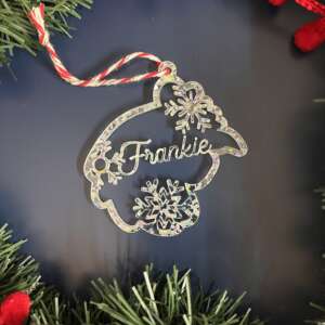 Livestock Head Name Ornament