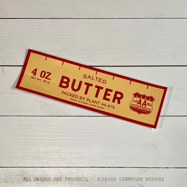 "Butter" Bumper Sticker - Image 3