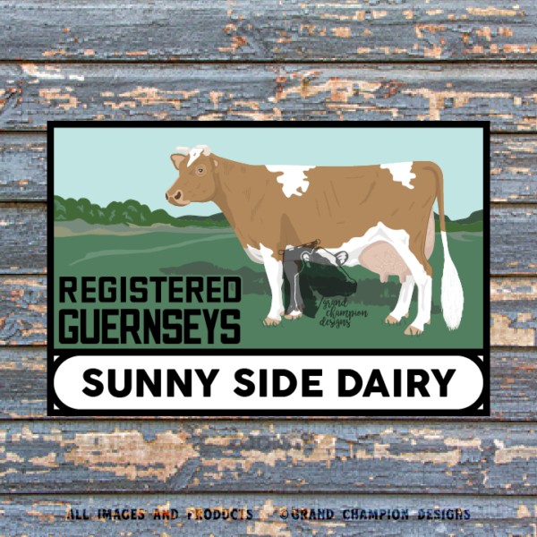 Vintage Dairy Farm Signs - Image 3