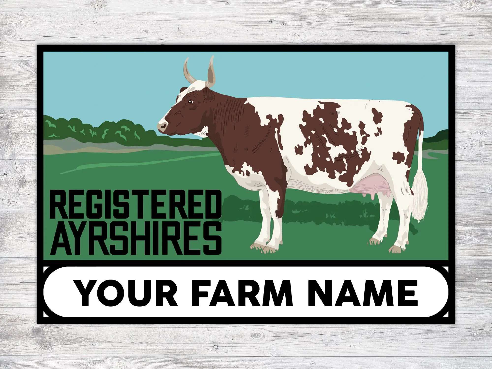 grand champion designs_vintage ayrshire sign
