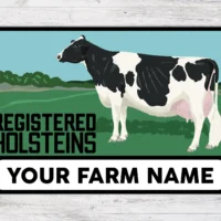 Vintage Dairy Farm Signs